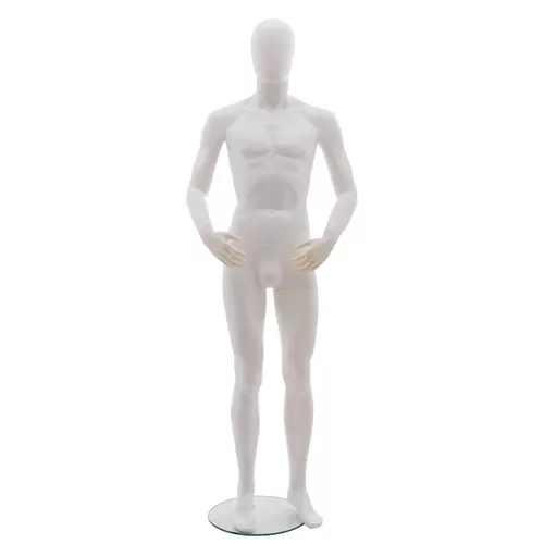 Manichino uomo testa uovo ECOPLASTIC 3