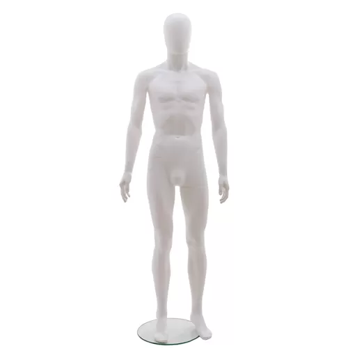 Manichino uomo testa uovo ECOPLASTIC 1