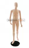 Manichino bambino testa a uovo 14 anni carne