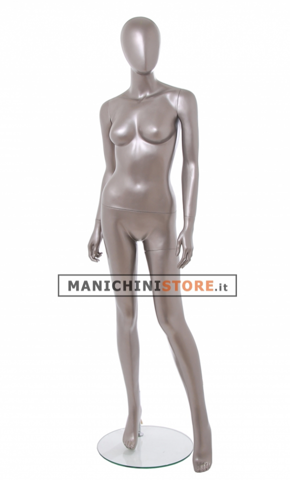 Manichino donna testa uovo - Vogue 7 TU NICHEL