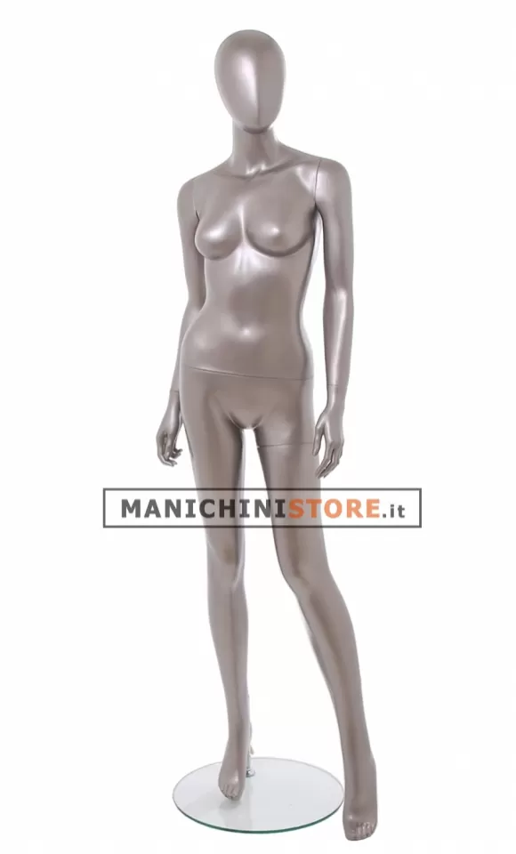 Manichino donna testa uovo - Vogue 7 TU NICHEL