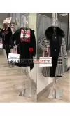 Manichino super trasparente donna testa uovo - F03