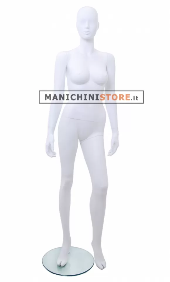 Manichino donna Tribal - 2A Bianco Opaco