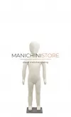 Manichino bambino flessibile rivestito in tessuto - 4 anni