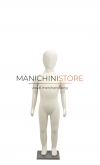 Manichino bambino flessibile rivestito in tessuto - 6 anni