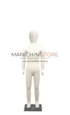 Manichino bambino flessibile rivestito in tessuto - 8 anni