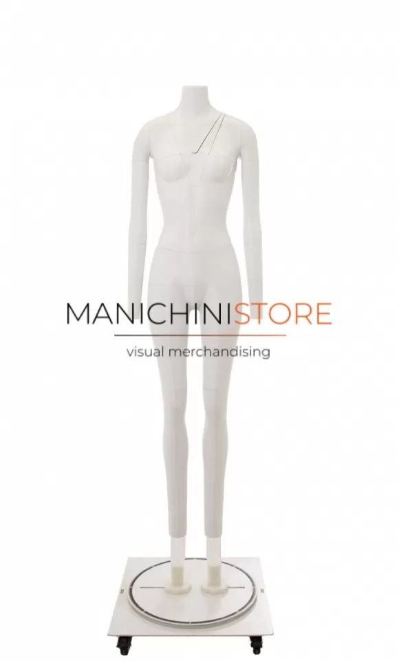 Noleggio manichino donna professionale per foto e-commerce Ghost-F41 TG. 38/40