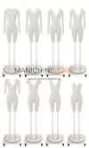 Manichino donna professionale per foto e-commerce Ghost-F42-34 TG. 38/40