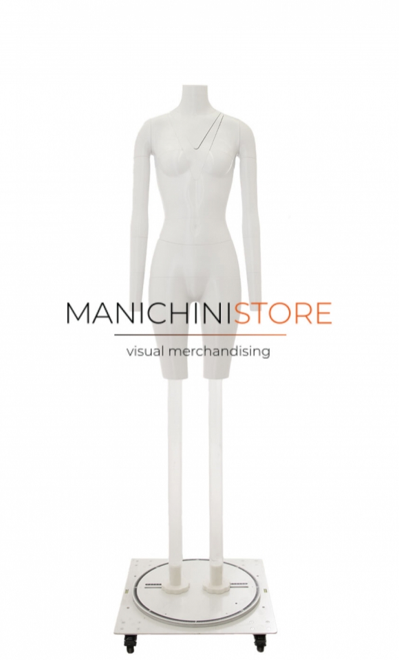 Manichino donna professionale per foto e-commerce Ghost-F42-34