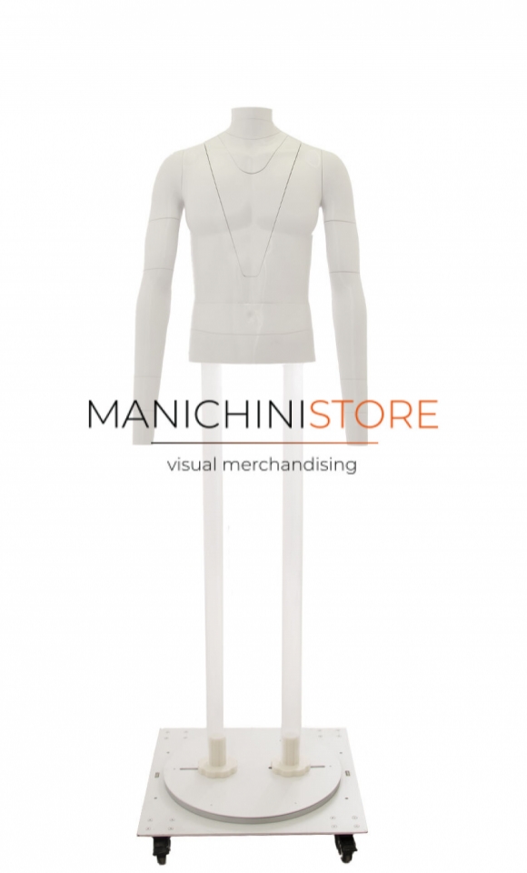 Busto uomo professionale per foto e-commerce Ghost-M83