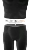 Manichino donna appeso, snodato e invisibile - velluto nero