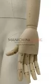Manichino donna Linen con braccia in legno - posa 1