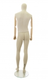 Manichino uomo Linen con braccia in legno - posa 2
