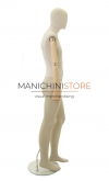 Manichino uomo Linen con braccia in legno - posa 2