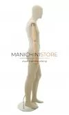 Manichino uomo Linen con braccia in legno - posa 2