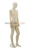 Manichino uomo Linen con braccia in legno - posa 2