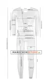 Manichino uomo professionale per foto e-commerce