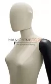 Noleggio manichino donna testa uovo in Ecoplastic - grigio antracite rivestito in lino