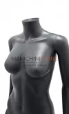 Manichino donna testa uovo in Ecoplastic - grigio antracite
