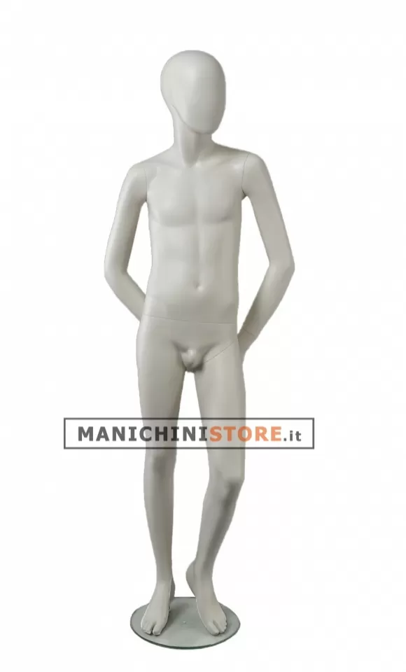 Manichino ragazzo 14 anni - bianco