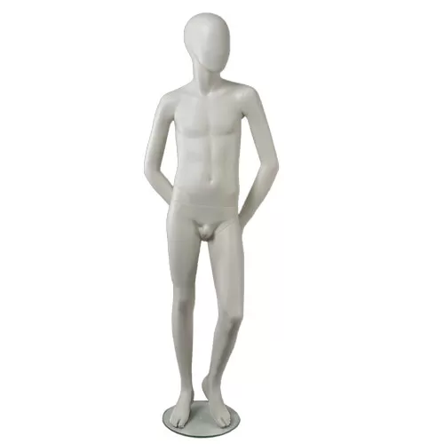 Manichino ragazzo 14 anni - bianco