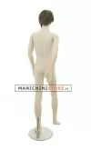 Manichino realistico bambino 10 anni con parrucca omaggio