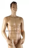 Manichino uomo realistico in vetroresina anni 50