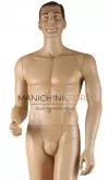 Manichino uomo realistico in vetroresina anni 50