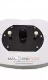 Manichino donna testa uovo in plastica bianca