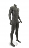 Manichino uomo sportivo senza testa antracite - fine serie