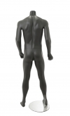 Manichino uomo sportivo senza testa antracite - fine serie