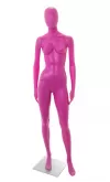 Manichino donna testa a uovo - Fucsia