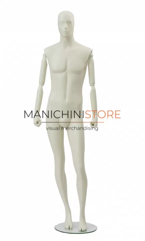 Manichino uomo collezione White Wood