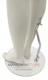 Manichino uomo Collezione ABSolute in ABS con busto e testa rivestiti