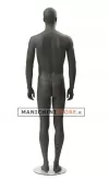 Manichino uomo testa uovo Collezione Moon - Black