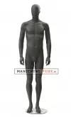 Manichino uomo testa uovo Collezione Moon - Black