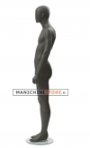 Manichino uomo testa uovo Collezione Moon - Black