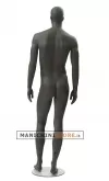 Manichino uomo testa uovo Collezione Moon - Black