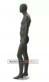 Manichino uomo testa uovo Collezione Moon - Black
