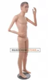 Manichino Uomo con attacco al piede super snodato con doppie gambe
