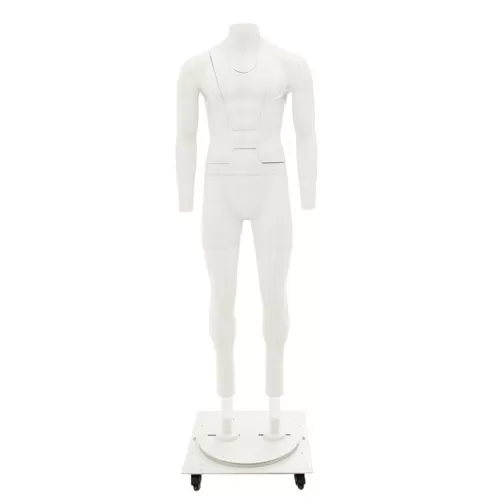 Manichino uomo professionale per foto e-commerce Ghost-M31 TG. 52