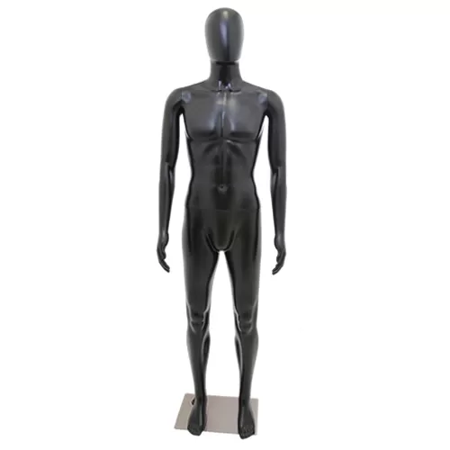Manichino uomo Nero opaco Ecoplastic 4