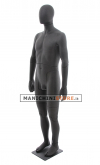 Manichino uomo snodato testa a uovo 01B