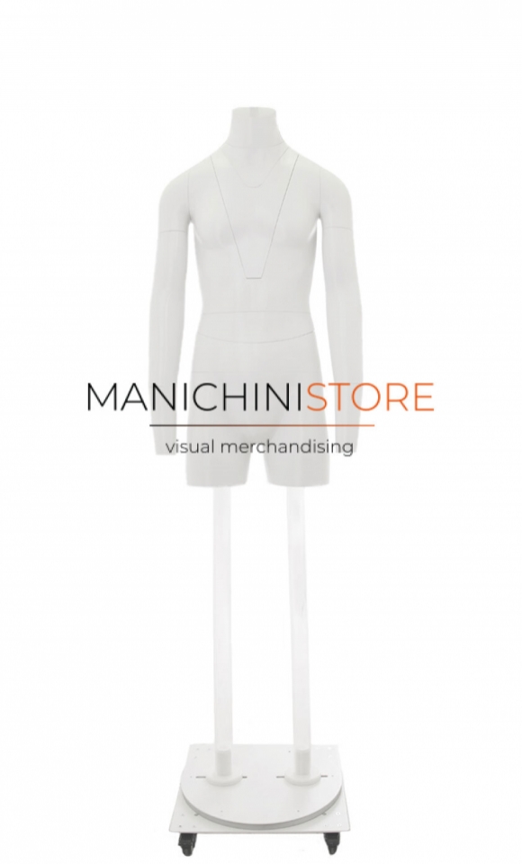Professional male mannequin for e-commerce photos Ghost-M12