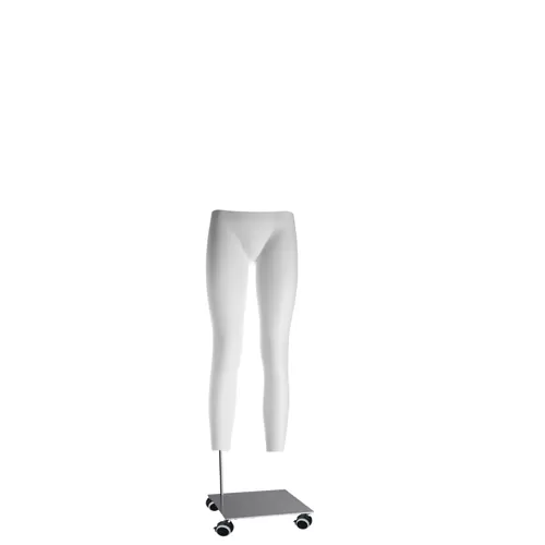 Gambe donna per foto e-commerce base con ruote