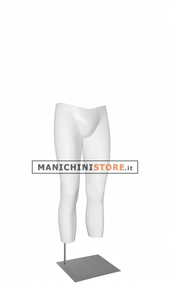 Gambe uomo per foto e-commerce taglio a "V"