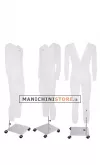 Manichino uomo 2 per foto internet e-commerce base con ruote