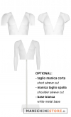 Female mannequin for e-commerce photos with double rod base with wheels