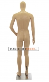 Male abstract mannequin in Ecoplastic - skin color