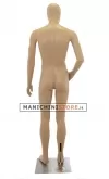 Manichino uomo testa stilizzata in Ecoplastic - color carne